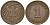 Германия 1 пфенниг 1895 J, Вильгельм II (1888-1918) KM 10, J. 10 медь 4608-622