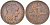 ФРАНЦИЯ 5 САНТИМОВ 1908 ТИП ДАНИЭЛЬ ДЮПЮИ KM 842, LE FRANC 119.19 бронза 108-857