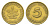 ФРГ 5 пфеннигов 1949 G KM 102, J. 377 сталь плакированная бронзой 4164-214