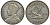 Фиджи 1 шиллинг 1934 Георг V (1910-1936), парусник KM 4 серебро 91-941