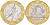 Франция 10 франков 1990 тип Гений Бастилии KM 964.1, Le Frank 375.5 биметалл 4556-151