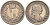 Эссекибо и Демерари 1/2 гульдена 1816 Георг III (1760-1820) KM 12 серебро    633-433