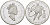 Канада 1 доллар 1993 кубок Стенли по хоккею с шайбой KM 235 серебро PROOF 1087-6-34