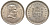 Уругвай 25 сентесимо 1960 KM 40 медно-никель 4580-1211