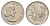 ЮАР 20 центов 1965 Ян ван Рибек (1619-1677), South Africa, легенда на английском, цветок протея KM 69.1 никель 4693-636