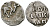 ВЕЛИКОЕ КНЯЖЕСТВО МОСКОВСКОЕ ДЕНГА 1535 - 1547 ИВАН IV ВАСИЛЬЕВИЧ, МОСКОВСКИЙ МОНЕТНЫЙ ДВОР, 0,36 ГР ГиК №41 серебро 262-1154