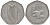 Ирландия 50 пенсов 1977 Вальдшнеп KM 24 медно-никель 4526-231