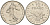 Франция 1/2 франка 1984 сеятель KM 931.1 никель 25-1045