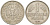ФРГ 1 МАРКА 1961 F KM 110, J. 385 медно-никель 4551-1243