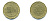Мексика 50 сентаво 2007 KM 549 алюминиевая бронза 176-1224