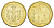 Сербия 5 динаров 2011 KM 56 никель латунь UNC 4646-1254