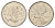 Канада 25 центов 2004 P, Елизавета II (1952-2022), олень KM 493 сталь плакированная никелем aUNC 4631-715