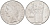 ИТАЛИЯ 100 ЛИР 1967 R, АФИНА КМ 96.1 нержавеющая сталь 4572-614