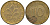 ФРГ 10 пфеннигов 1985 J KM 108, J.383 сталь плакированная латунью 4681-1153