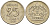 Швеция 25 эре 1960 TS, Густав VI Адольф (1950-1973) KM 824 серебро 4147-1069