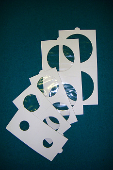 Холдеры для монет самоклейки, d 17,5 mm. Упаковка 50 шт Hartberger