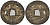 Китай 1 цянь (кэш) ND (1875-1908) династия Цин (1636-1912), Гуансюй (1875-1908), диаметр 23,5 мм, вес 1 гр бронза 4121-1053