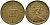 Великобритания 1 пенни 1971 Елизавета II (1952-2022) KM 915, Spink 4237 (B1) бронза 4393-247