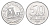 Венгрия 50 филлеров 1989 BP мост Елизаветы в Будапеште KM 574 алюминий UNC 4668-342