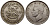 Великобритания 1 шиллинг 1948 Георг VI (1936-1952), Шотландский герб KM 864, Spink 4104 медно-никель 4606-1055