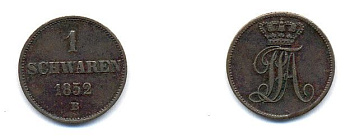 Ольденбург 1 шварен 1852 02-205-18