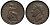 Великобритания 1 фартинг 1829 Георг IV (1820-1830) KM 697, Spink 3825 медь 106-835