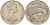 Новая Зеландия 20 центов 1967 Елизавета II (1952-2022), птичка киви KM 36.1 медно-никель  4599-612