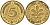 ФРГ 5 пфеннигов 1988 F KM 107, J.382 сталь плакированная латунью 4115-1232