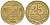 Украина 25 копеек 1992 KM 2.1a латунь 4124-723