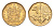 ЮАР 10 центов 1993 герб, цветок алоэ KM 135 сталь плакированная бронзой UNC 4694-662