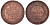 Россия 1 копейка 1908 СПБ, Николай II (1894-1917) Биткин 225, KM 9.2 медь 51-2913