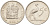 ЮАР 5 центов 1970 герб, райский журавль KM 84 никель 4115-211