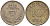 ДАНИЯ 10 ЭРЕ 1954 N; S, ФРЕДЕРИК IX (1947-1972) KM 841.1 медно-никель 100-258