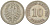 ГЕРМАНИЯ 10 ПФЕННИГОВ 1875 J, СТАРОГЕРБОВКА KM 4, J. 4, Weege 7 медно-никель 212-835