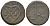 Британская Индия, Бомбейское президентство 1/2 пайса ND (1802-1829) KM 197 медь 63-842