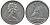 Канада 10 центов 1975 Елизавета II (1952-2022), парусник KM 77.1 никель 4124-516