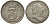 Великобритания 3 пенса 1762 Георг III (1760-1820) KM 591, Spink 3753 серебро 1524-231