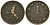 Нидерланды 1 цент 1878 Виллем III (1849-1890) KM 107 бронза 4576-1035