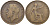 Великобритания 1 пенни 1917 Георг V (1910-1936) KM 810, Spink 4051 бронза 111-1245