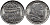 Монако 1 франк 1976 Ренье III (1949-2005) KM 140 никель 4364-233