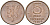 Норвегия 5 эре 1976 Улаф V (1958-1991) KM 415 бронза UNC 4582-543