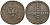 Россия 5 копеек 1727 КД, Екатерина I (1725-1727), "КОПЕАКЪ" Биткин 295 медь    413-1825