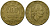 Италия 200 лир 1978 R, шестерня KM 105 алюминиевая бронза 4138-626