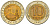 СССР 10 рублей 1991 ЛМД, ГКЧП KM 295, Федорин 15 биметалл 4135-1043