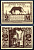Падерборн (Вестфалия) 2 марки 1921 на ослиной аллее DeNG 1/2 1043.7-5/5 картон UNC (пресс) 7556-4-1-2