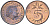 Нидерланды 5 центов 1979 Юлиана (1948-1980) KM 181 бронза UNC 4606-1017