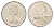 Канада 25 центов 1980 Елизавета II (1952-2022), олень KM 74 никель 4688-512