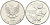 Индонезия 25 рупий 1994 мускатный орех KM 55 алюминий 4364-2824