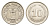 Эквадор 10 сентаво 1972 KM 76c сталь плакированная никелем UNC 4640-1156