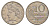 Бразилия 10 сентаво 1970 год-тип KM 578.2 медно-никель 4655-1063